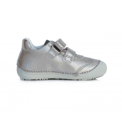 D.D. step barefoot dievčenská detská celokožená obuv S063-348 A Bronze